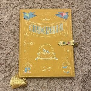 Cinderella Gold Diary with Tassel